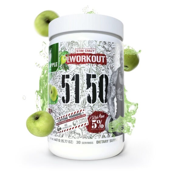 5150 PRE-WORKOUT GREEN APPLE X 30 SERV