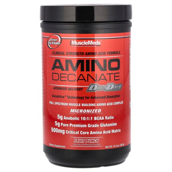 AMINO DECANATE FRUIT PUNCH 381G