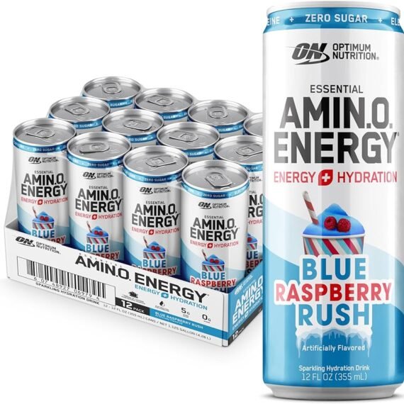 AMINO ENERGY 120NZ BLUE RASPBERRY RUSH