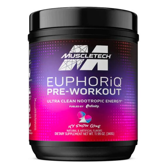 EUPHORIQ PRE WORKOUT ICY SNOW CONE 20SERV