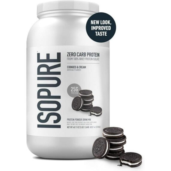 ISOPURE ZERO CARB 3LBS COOKIES AND CREAM