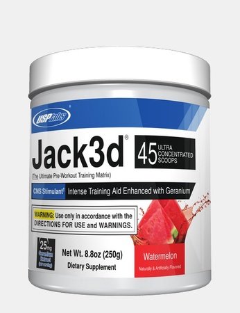 JACK3D PREWORKOUT WATERMELON 250G
