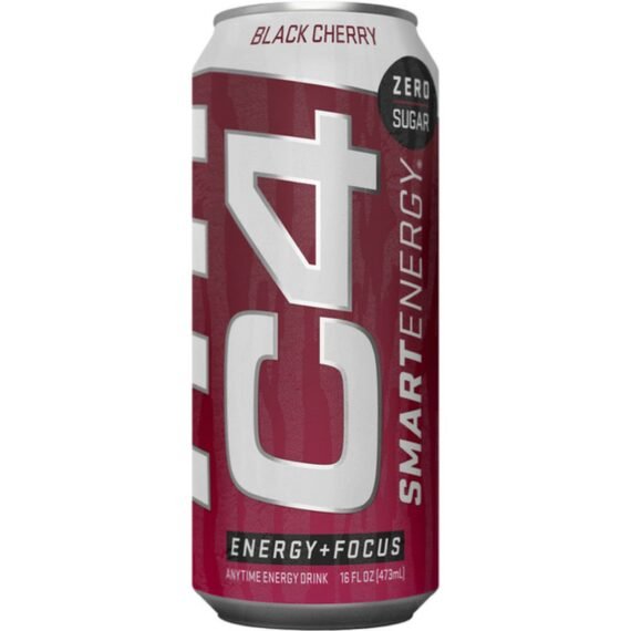 LATA C4 SMART ENERGY BLACK CHERRY 16ONZ