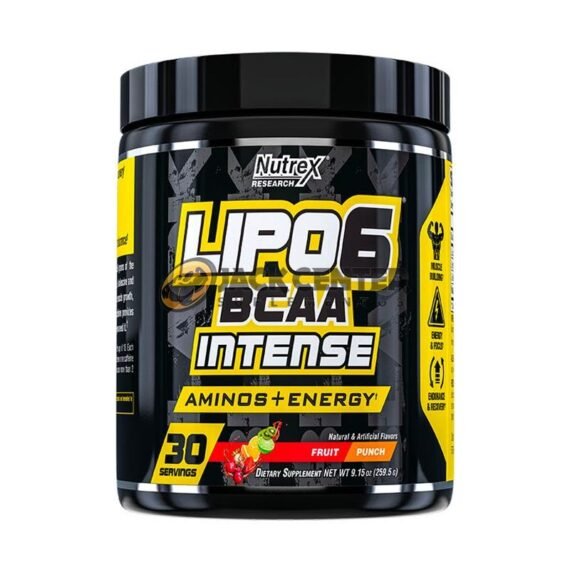 LIPO 6 BCAA INTENSE 30 SERV FRUIT PUNCH