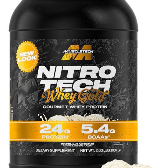 NITRO TECH WHEY GOLD VAINILLA 2LB