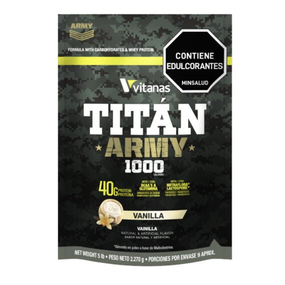 TITAN ARMY 5LBS VAINILLA