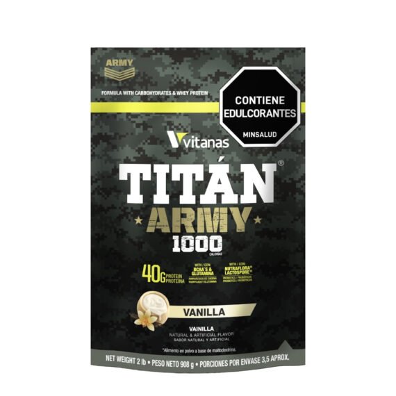 TITAN ARMY VAINILLA 2LB