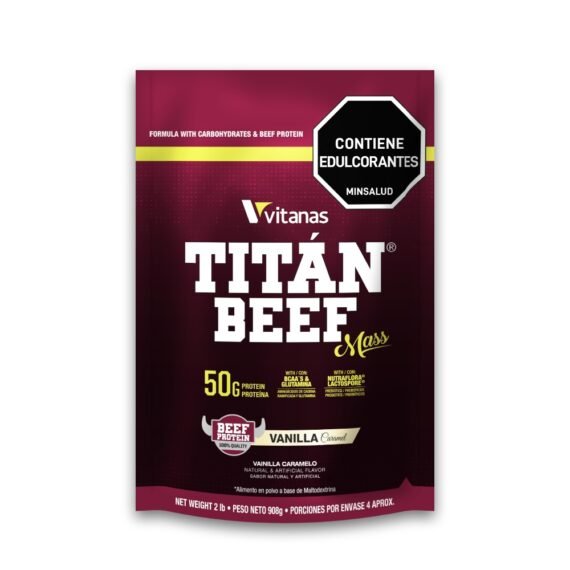 TITAN BEEF MASS VAINILLA 2LB