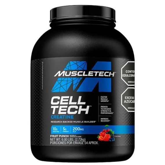 CELLTECH CREATINE FRUIT PUNCH 6LB - 54 SERVICIOS